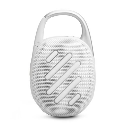 JBL Clip 5 Wireless Ultra-Portable Bluetooth Speaker- White JBL Clip 5 Wireless Ultra-Portable Bluetooth Speaker- White