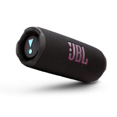 JBL Flip 7 Portable Bluetooth Speaker with 16H Playtime (Black & Orange)