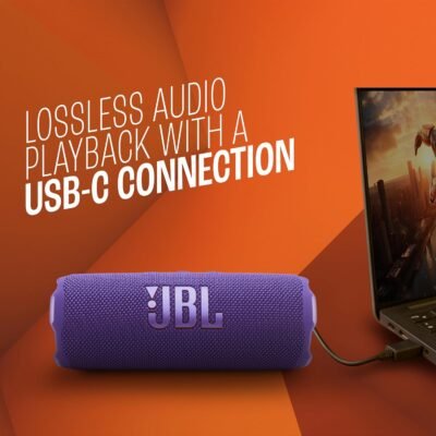 JBL Flip 7 Portable Bluetooth Speaker with 16H Playtime (Purple)10