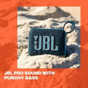 JBL Go 4 Ultra-Portable Bluetooth Speaker - Black