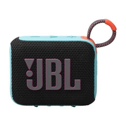 JBL Go 4 Wireless Ultra-Portable Bluetooth Speaker - Black & Orange