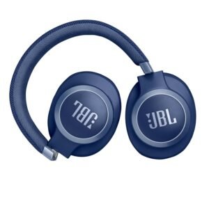 JBL Live 770NC Wireless ANC Headphones, 65H Battery (Blue)