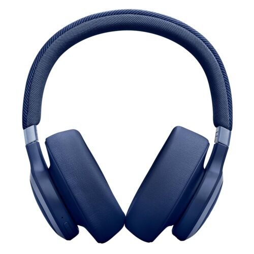 JBL Live 770NC Wireless ANC Headphones, 65H Battery (Blue)