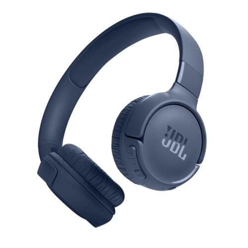 JBL Tune 520BT Wireless On-Ear Headphones with Mic (Blue)