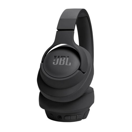 JBL Tune 720BT Wireless Over-Ear Headphones with Mic (Black)