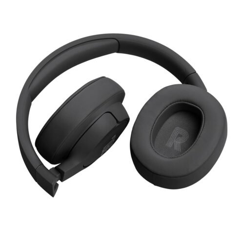 JBL Tune 720BT Wireless Over-Ear Headphones with Mic (Black)