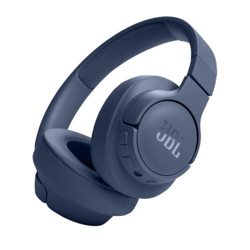 JBL Tune 720BT Wireless Over-Ear Headphones with Mic (Blue)