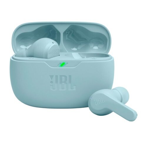 JBL Vibe Beam True Wireless Earbuds with Deep Bass (Mint)