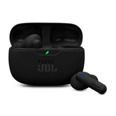 JBL Wave Beam 2 Wireless Earbuds with ANC & 40H Playtime (Black)1