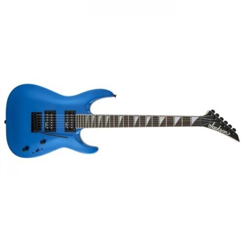 JS22-2.jpg Jackson JS Series Dinky JS22 Arch Top Electric Guitar With Gig Bag - Metallic Blue 2910124527