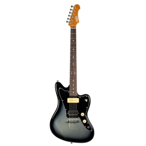 Jet, Electric Guitar, H-H pickup JJ-350 -Baritone Moonsunburst/Lunar Eclipse