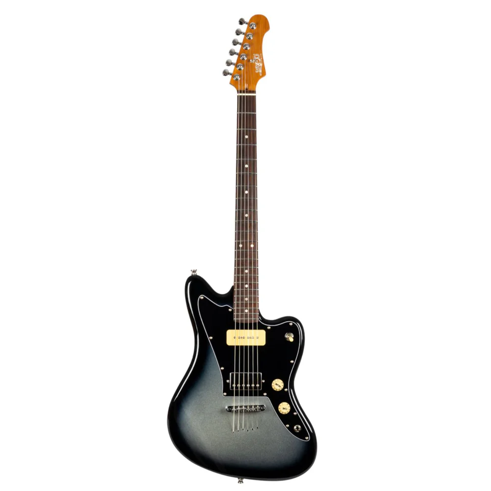 Jet, Electric Guitar, H-H pickup JJ-350 -Baritone Moonsunburst/Lunar Eclipse