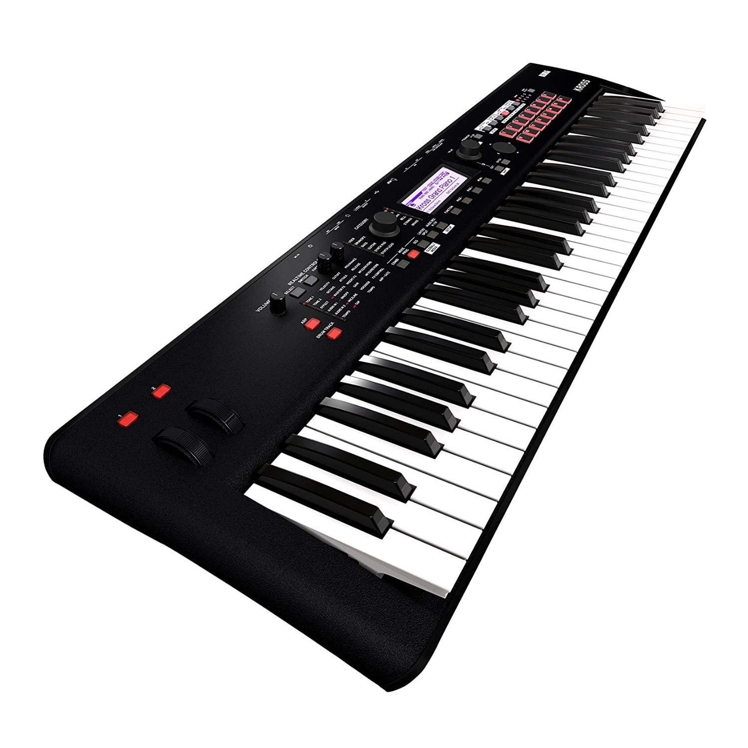 Korg KROSS 2-61 Synthesizer Keyboard with MicroSD Card, Indian Sounds & Styles