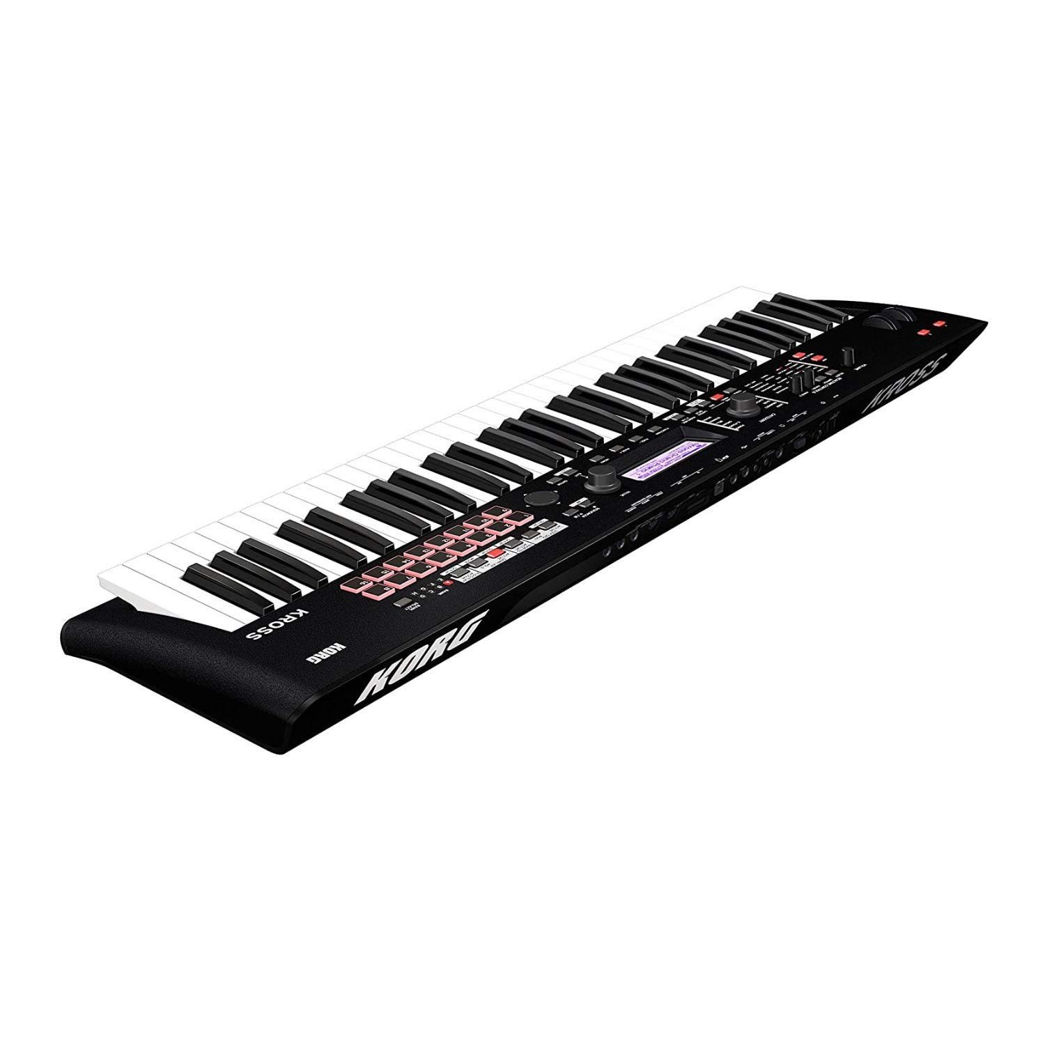 Korg KROSS 2-61 Synthesizer Keyboard with MicroSD Card, Indian Sounds & Styles