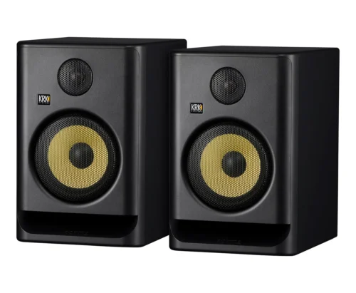 KRK RP8G5 ROKIT 8 Generation Five 8" Powered Studio Monitor Pair, 8 Inches