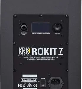 KRK Rokit 7 G4 Studio Monitor Speaker Bundle - Pair, Black