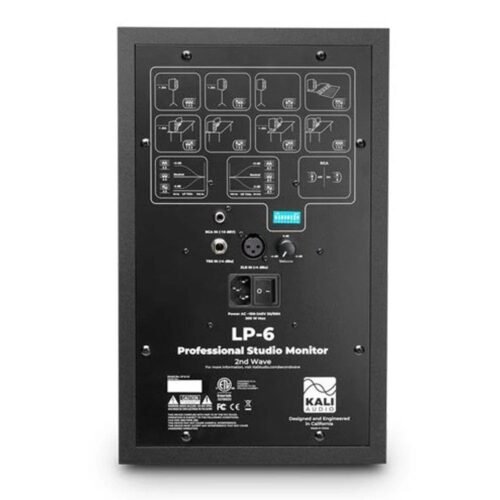 Kali-Audio-LP-6-V2-6.5-inch-Powered-Studio-Monitor-Pair-3.jpg Kali Audio LP-6 V2 6.5-inch Powered Studio Monitor (Pair)