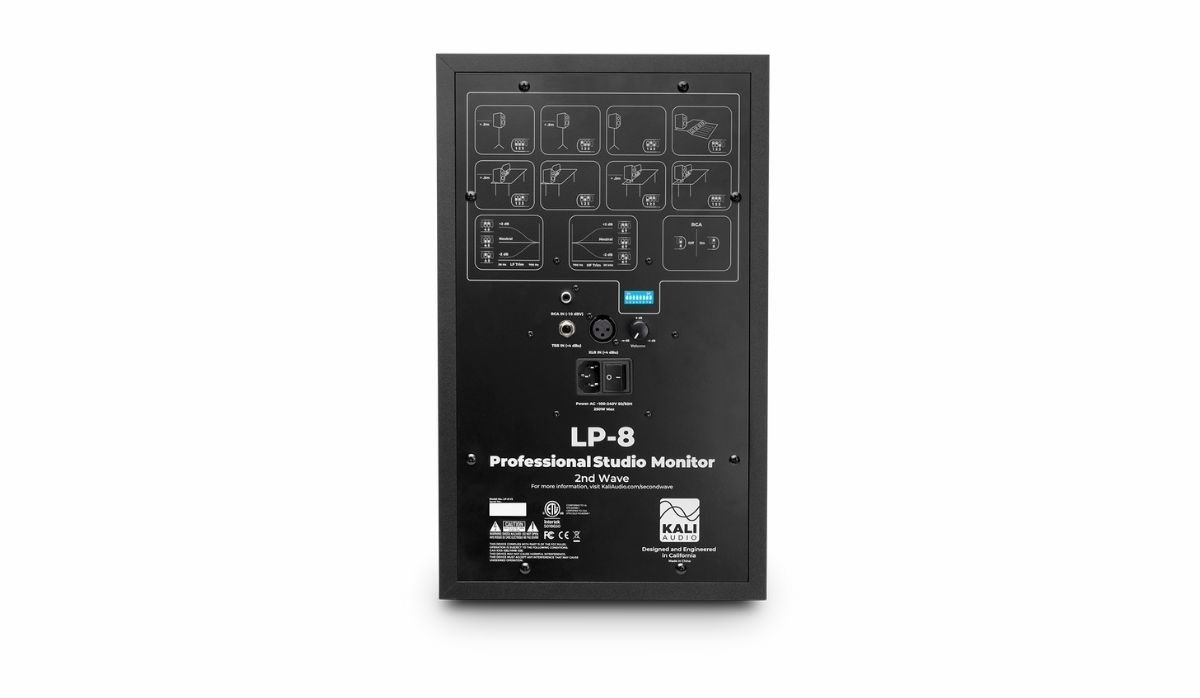 Kali-Audio-LP-8-V2-8-inch-Powered-Studio-Monitor-Pair-6.jpg Kali Audio LP-8 V2 8-inch Powered Studio Monitor (Pair)