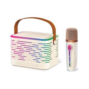 KaraokeStar-K4.jpg FINGERS KaraokeStar-K4 Portable Speaker with Wireless Mic