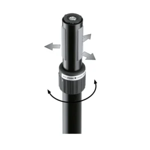 Konig & Meyer 21340 000 55 Distance Rod with Hand Crank and Ring Lock Konig & Meyer 21340 000 55 Distance Rod with Hand Crank and Ring Lock