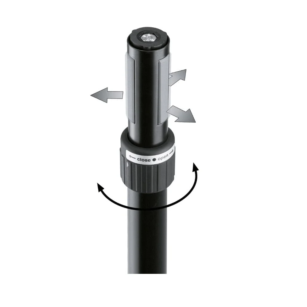 Konig-Meyer-Distance-Rod-with-Hand-Crank-and-Ring-Lock-2.webp Konig & Meyer 21340 000 55 Distance Rod with Hand Crank and Ring Lock