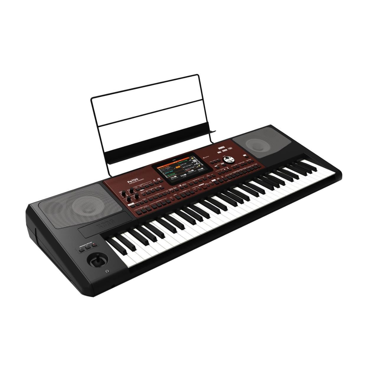 Korg PA700 Professional Arranger Keyboard with MicroSD Card, Indian Sounds & Styles