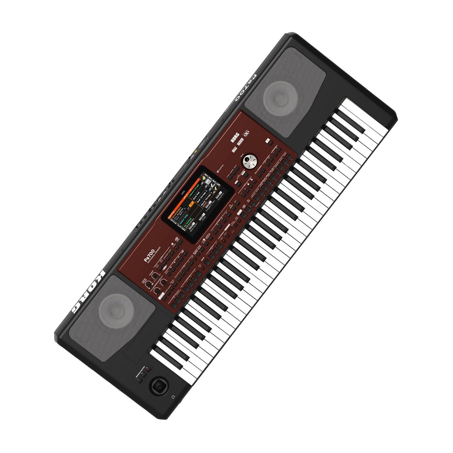 Korg PA700 Professional Arranger Keyboard with MicroSD Card, Indian Sounds & Styles