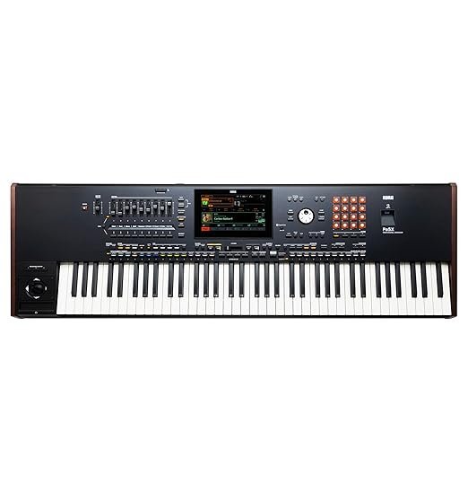 Korg Pa5X-76 76-Key Professional Arranger Keyboard with Free Micro SD Card, Indian Sounds & Styles