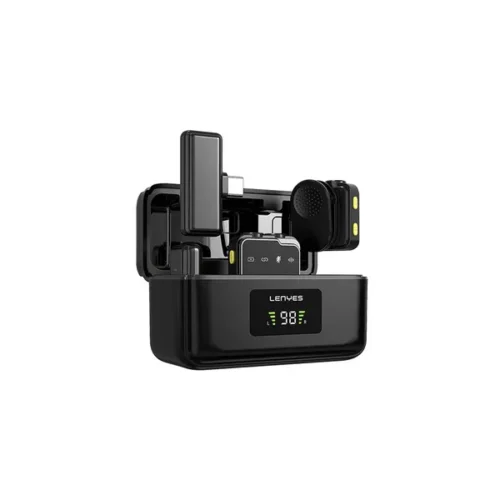 LENYES-LM205-2-in-1-Wireless-Microphone-for-iPhone-Android-Smartphones-1.webp LENYES LM205 2-in-1 Wireless Microphone for iPhone & Android Smartphones