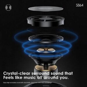 LENYES-S864-Black-15-W-Bluetooth-Party-Speaker-1.jpg LENYES S864-Black 15 W Bluetooth Party Speaker