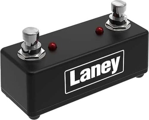 Laney FS2-MINI Dual Switch Mini Pedal Led Status Lights Removable Lead