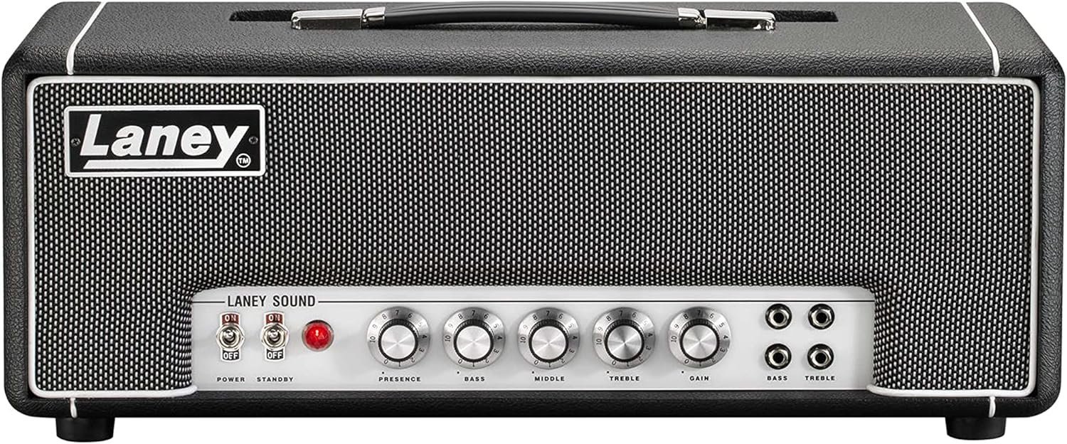 Laney LA30Bl All Tube Guitar Head 30W, EL34, Black