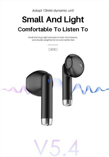 Lenyes AIR 102 TWS 8 hours Battery Life