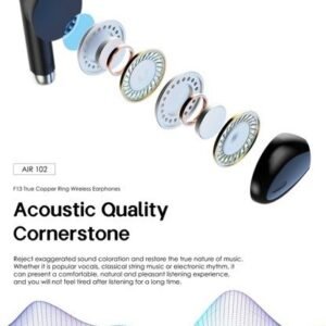 Lenyes AIR 102 TWS 8 hours Battery Life