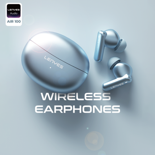 Lenyes Air100 ANC + ENC Wireless Earbuds - Black