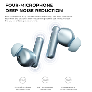 Lenyes Air100 ANC + ENC Wireless Earbuds - Black