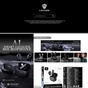Lenyes LM211 (TYPE C) AI SMART Wireless Microphone