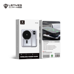 Lenyes PW134D 10000 mAH Wireless Powerbank - Discontinued Model
