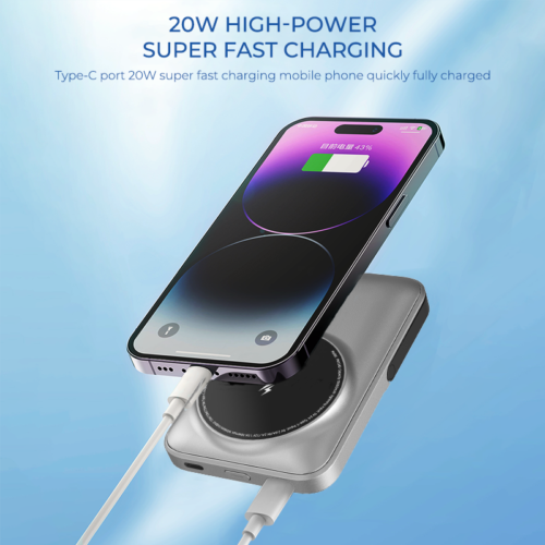 Lenyes PW134D 10000 mAH Wireless Powerbank - Discontinued Model