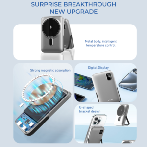 Lenyes PW134D 10000 mAH Wireless Powerbank - Discontinued Model