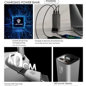 Lenyes PX2001D 20000 mAh Powerbank