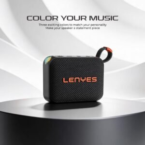 Lenyes S216 6 W Wireless Speaker - Black1 Lenyes S216 6 W Wireless Speaker - Black