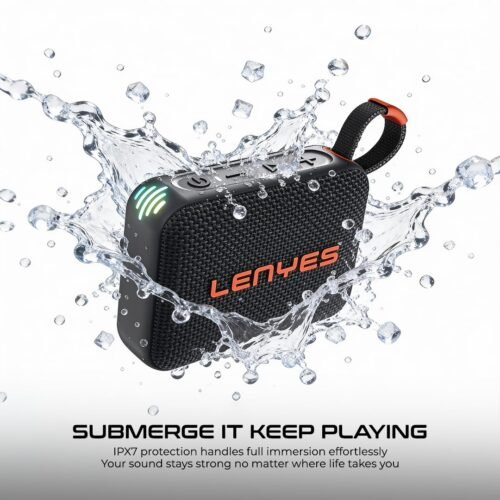 Lenyes S216 6 W Wireless Speaker - Black3 Lenyes S216 6 W Wireless Speaker - Black