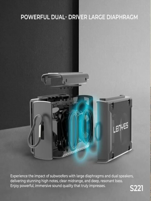 Lenyes-S221-10-W-Wireless-Speaker-4-1.jpg Lenyes S221 10 W Wireless Speaker