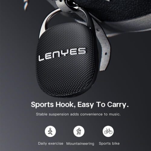 Lenyes S235 8 W Wireless Speaker (Black)