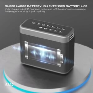 Lenyes S832 160 W Wireless Speaker