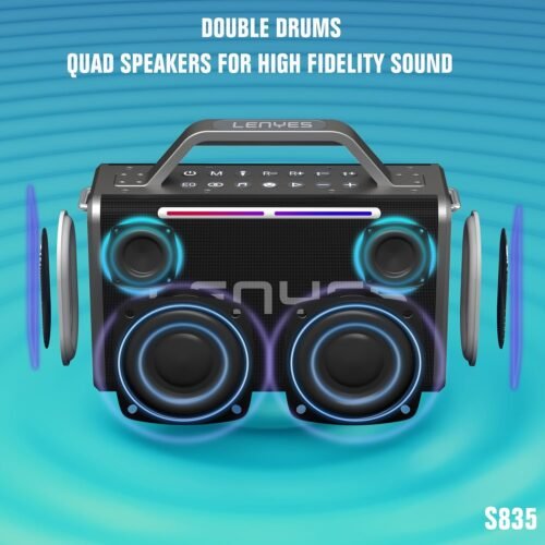 Lenyes S835 200 W Wireless Speaker