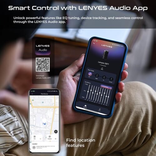 Lenyes S871 60 W Wireless Speaker