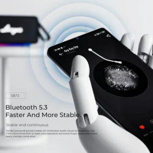 Lenyes S875 40 W Wireless Speaker - Black