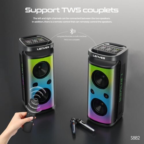 Lenyes S882 Bluetooth Party Speaker